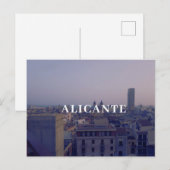 Spanje Alicante Briefkaart (Voorkant / Achterkant)