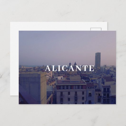 Spanje Alicante Briefkaart (Voorkant / Achterkant)