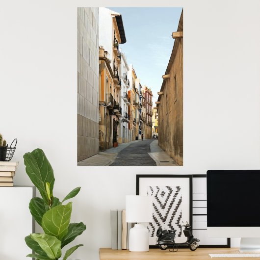 Spanje. Alicante. Nr. 9. Poster (Thuiskantoor)