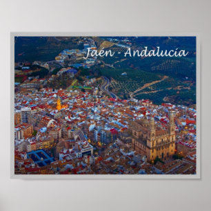 Spanje - Andalusië - Jaén - Poster