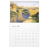 Spanje Art Calendar Kalender (Jan 2027)