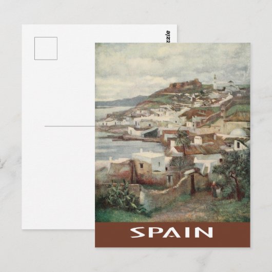  Spanje Ayamonte Briefkaart (Voorkant / Achterkant)