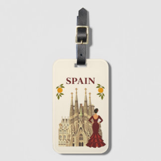 Spanje Bagagelabel
