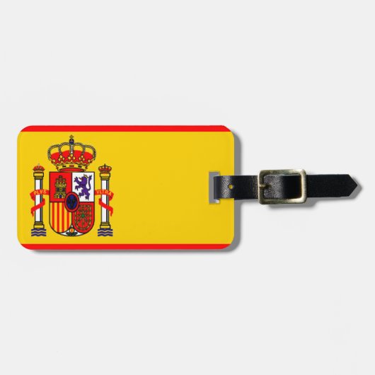 Spanje Bagagelabel (Voorkant horizontaal)