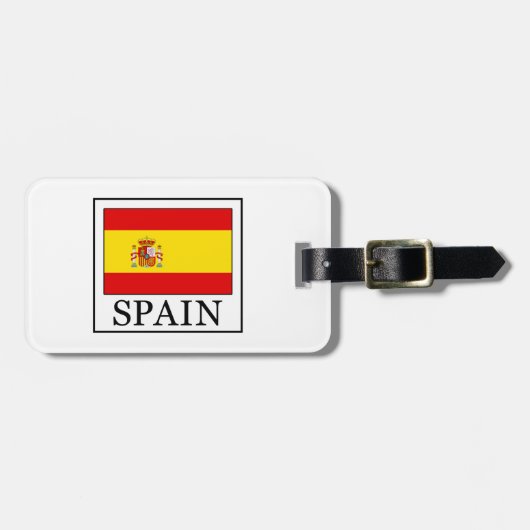 Spanje Bagagelabel (Voorkant horizontaal)