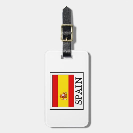 Spanje Bagagelabel (Voorkant verticaal)