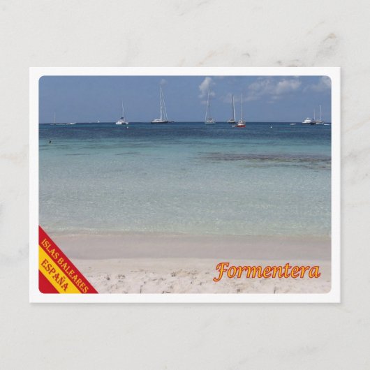 Spanje - Balearen - Formentera - Briefkaart (Voorkant)