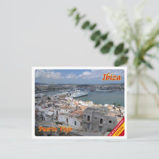 Spanje - Balearen - Ibiza - Eivissa - Briefkaart (Staand voorkant)