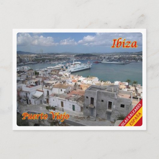 Spanje - Balearen - Ibiza - Eivissa - Briefkaart (Voorkant)