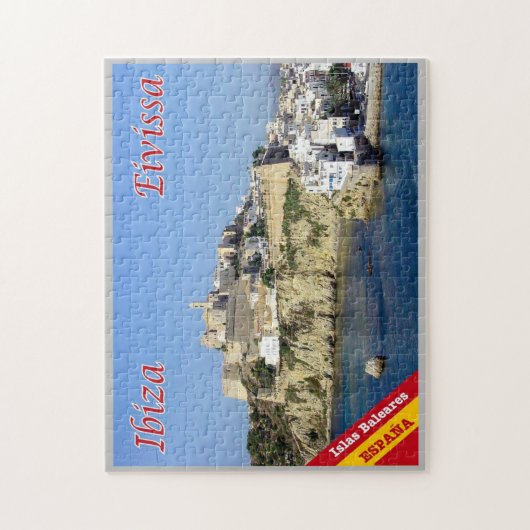Spanje - Balearen - Ibiza - Eivissa - Legpuzzel (Verticaal)