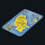 Spanje - Balearen - Ibiza - Eivissa - Magneet<br><div class="desc">Hier vind je het souvenir van je vakantie. Deze categorie bevat souvenirs van vele plaatsen in Europa - Spanje - Balearen - Ibiza - Eivissa - topografische kaart. Verbaasd vrienden en familieleden met de unieke souvenirs van je geweldige reis! Probeer ons!</div>