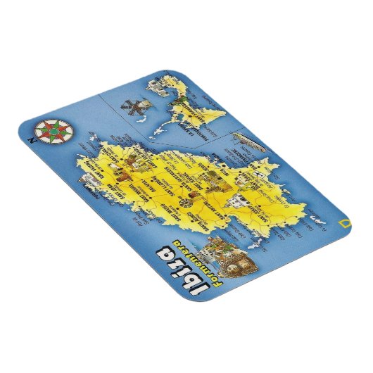 Spanje - Balearen - Ibiza - Eivissa - Magneet (Rechterzijde)