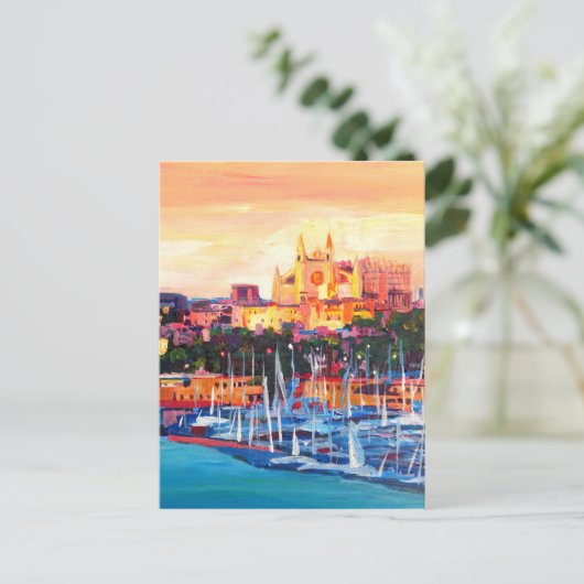 Spanje Balearen Palma de Mallorca Briefkaart (Staand voorkant)