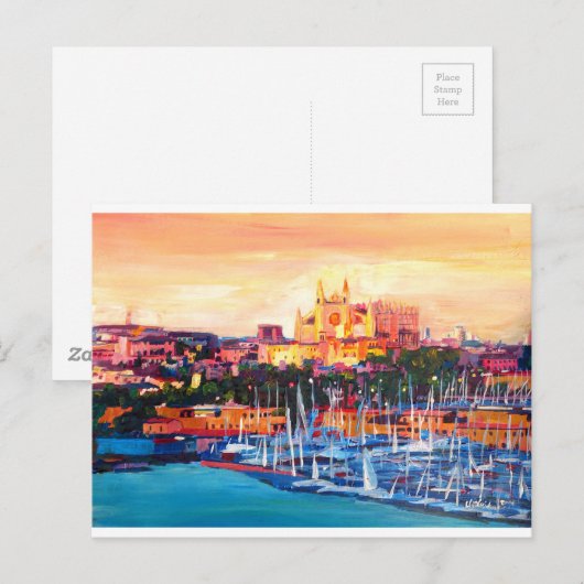 Spanje Balearen Palma de Mallorca Briefkaart (Voorkant / Achterkant)