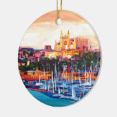 Spanje Balearen Palma de Mallorca Keramisch Ornament (Links)