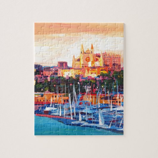Spanje Balearen Palma de Mallorca Legpuzzel (Verticaal)
