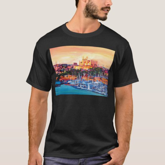 Spanje Balearen Palma de Mallorca T-shirt (Voorkant)