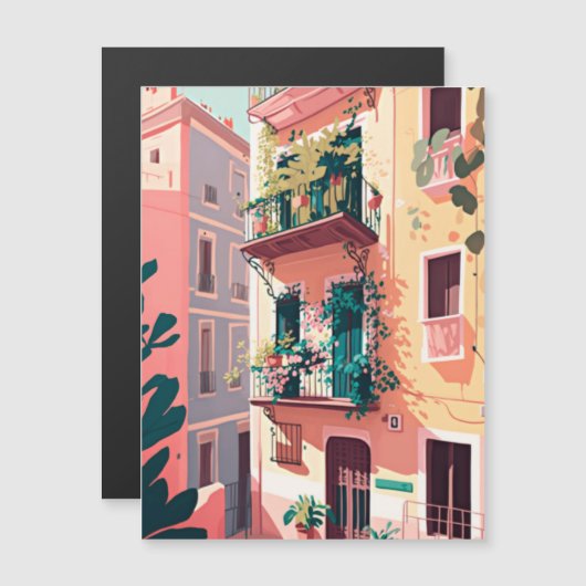 Spanje Barcelona (Voorkant / Achterkant)