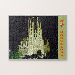 Spanje - Barcelona - Basilica Sagrada Familia - Legpuzzel