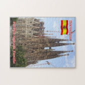 Spanje - Barcelona - Basilica Sagrada Familia - Legpuzzel (Horizontaal)