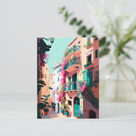 Spanje Barcelona Briefkaart (Staand voorkant)