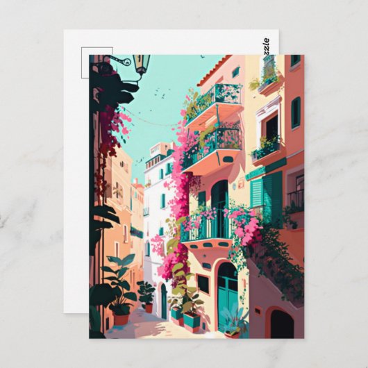 Spanje Barcelona Briefkaart (Voorkant / Achterkant)