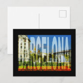 spanje BARCELONA Briefkaart (Voorkant / Achterkant)