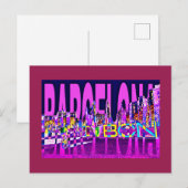 spanje BARCELONA Briefkaart (Voorkant / Achterkant)
