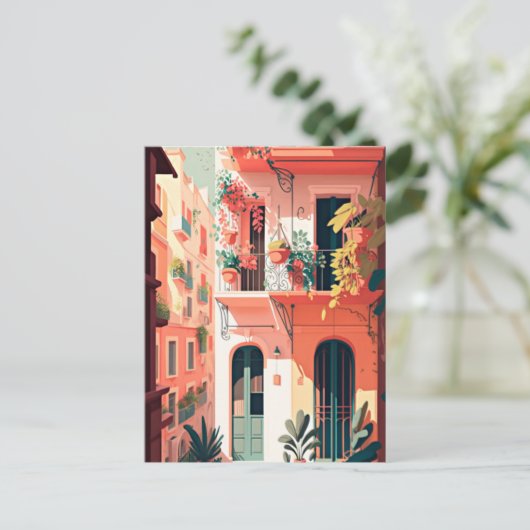 Spanje Barcelona Briefkaart (Staand voorkant)