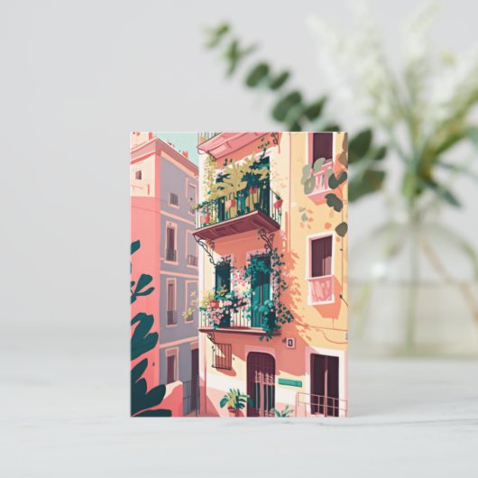 Spanje Barcelona Briefkaart (Staand voorkant)