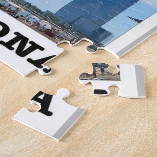 Spanje - Barcelona - I Love - Legpuzzel (Zijkant)