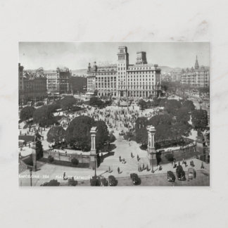 Spanje, Barcelona, kopie van het briefkaart