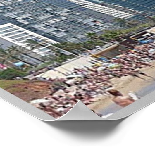 Spanje - Barcelona - Poster (Hoek)