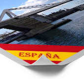 Spanje - Barcelona - Poster (Hoek)