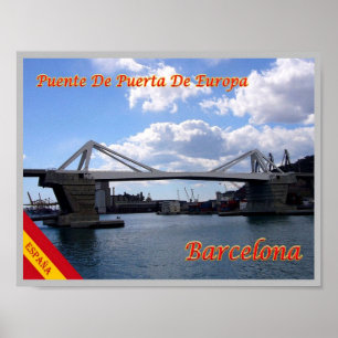 Spanje - Barcelona - Poster