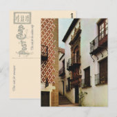 Spanje, Barcelona, Pueblo Espanol Briefkaart (Voorkant / Achterkant)