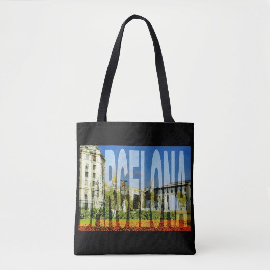 spanje barcelona tote bag (Voorkant)