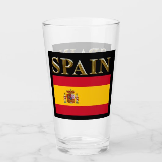 SPANJE BEER GLASS GLAS (Voorkant)