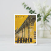 Spanje bekende reisplaats briefkaart (Staand voorkant)