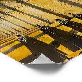 Spanje  bekende reisplaats poster (Hoek)