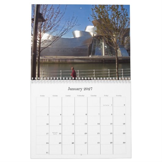 Spanje BILBAO, 2009 Kalender (Jan 2027)