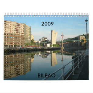 Spanje BILBAO, 2009 Kalender