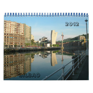 Spanje BILBAO, 2012 Kalender