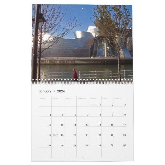Spanje BILBAO, 2012 Kalender (Jan 2026)