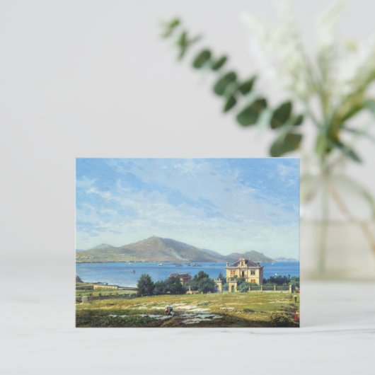  Spanje Bilbao Travel Paining Briefkaart (Staand voorkant)