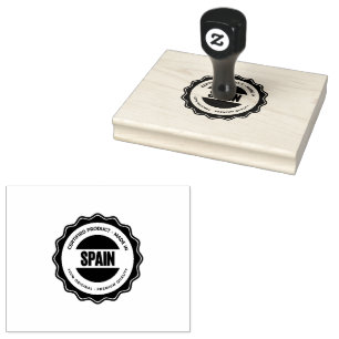 SPANJE Brief Gedrukt Verpakkingsdocument Labeling Rubberstempel