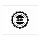 SPANJE Brief Gedrukt Verpakkingsdocument Labeling Rubberstempel (Afrduk)