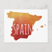 Spanje Briefkaart (Voorkant)