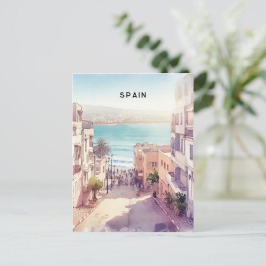 spanje briefkaart (Staand voorkant)