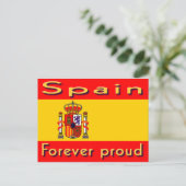 Spanje Briefkaart (Staand voorkant)